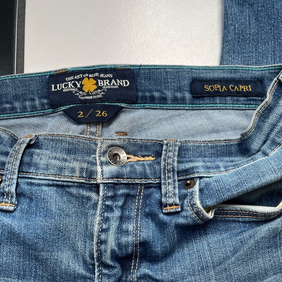 Lucky Brand Sofia Cropped Jeans - Picture 7 of 10